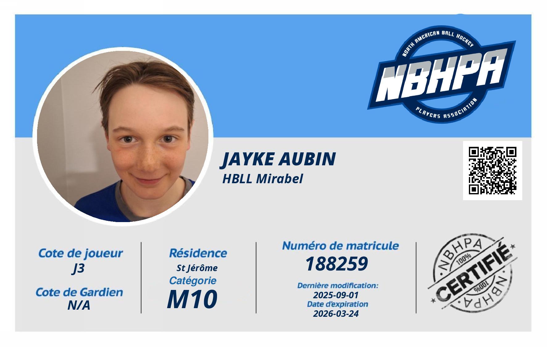 Jayke Aubin
