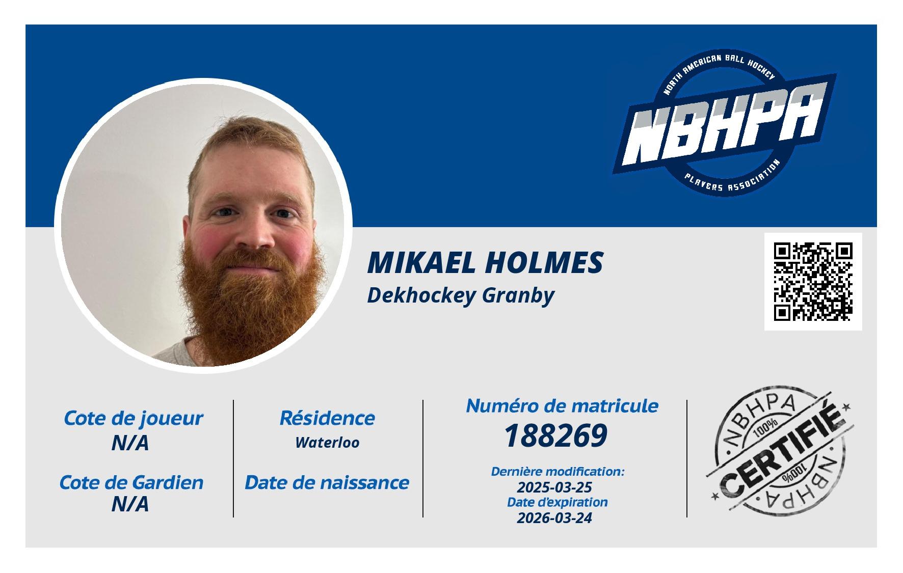 Mikael Holmes