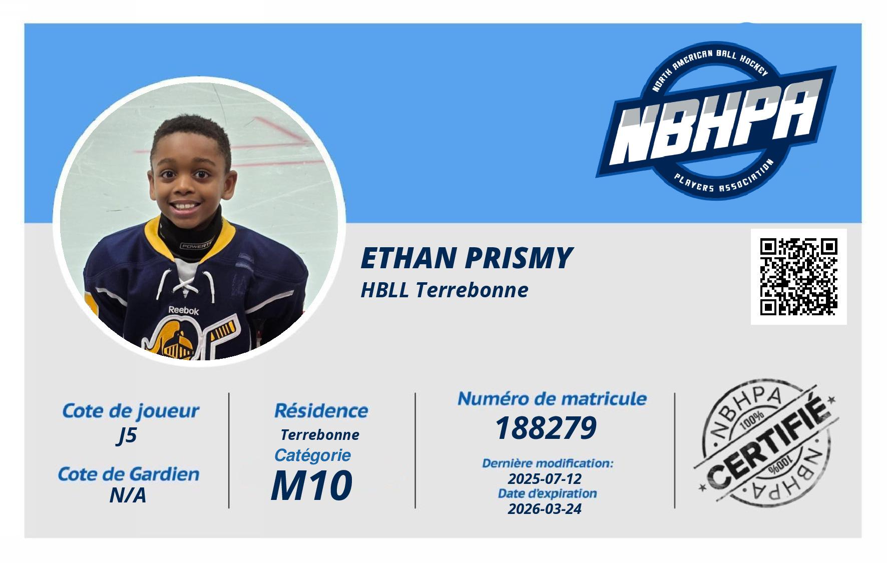 Ethan Prismy