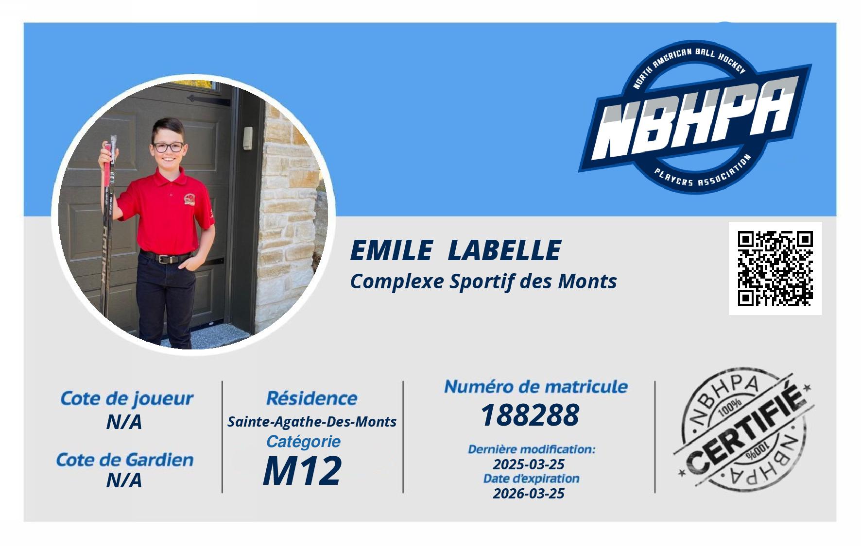 Emile  Labelle