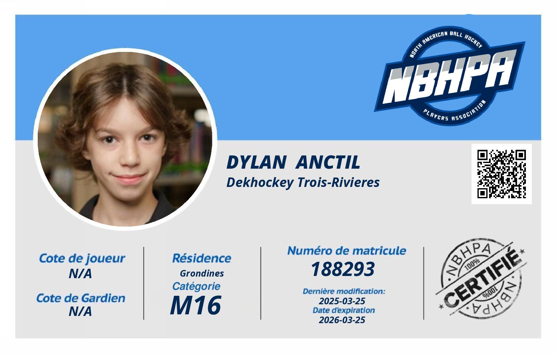 Dylan  Anctil