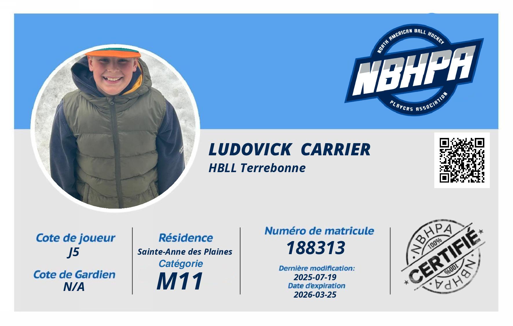 Ludovick  Carrier