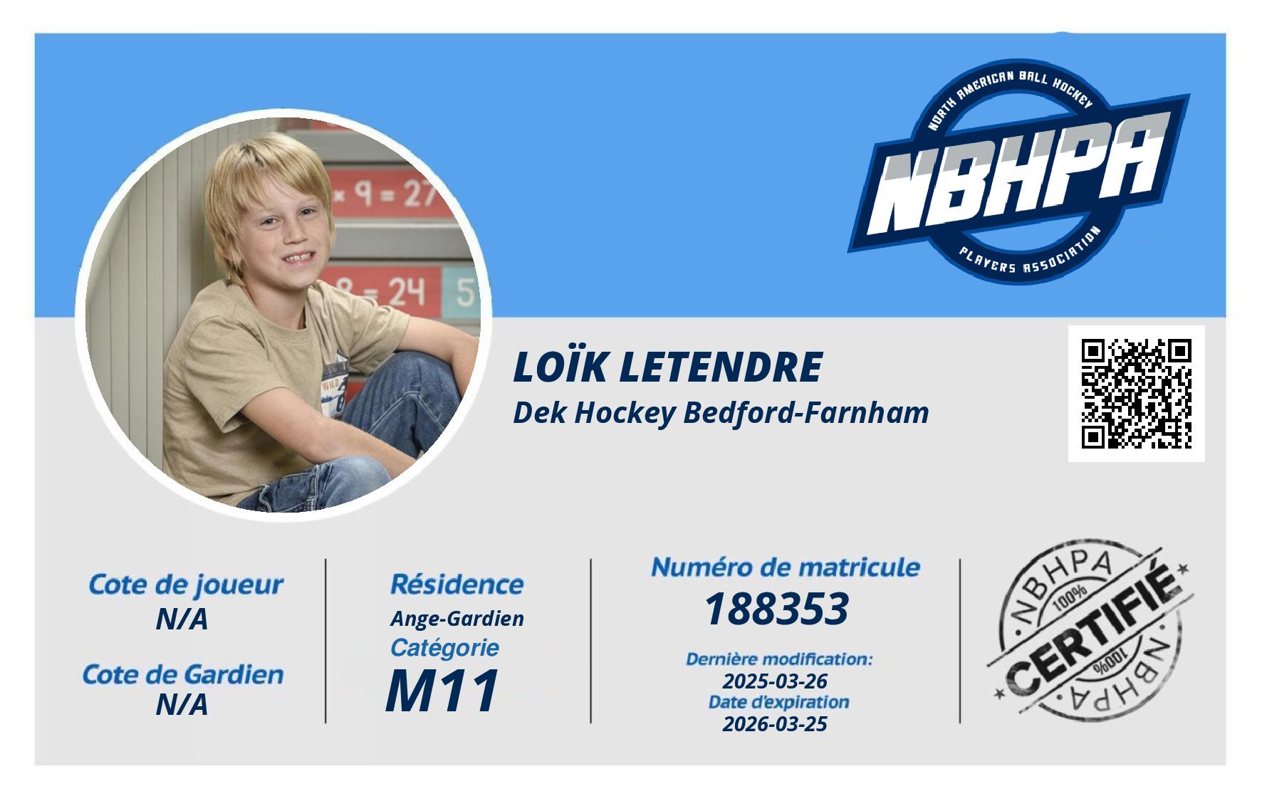 Loïk Letendre