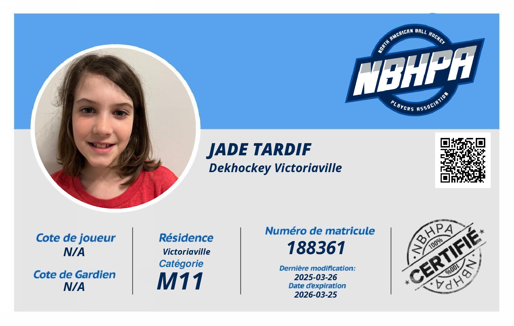 Jade Tardif