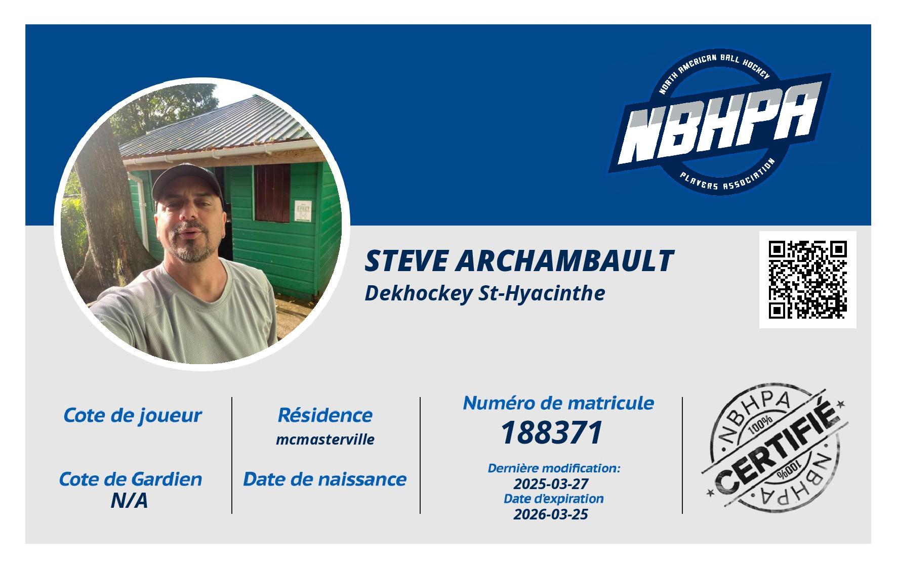 steve archambault
