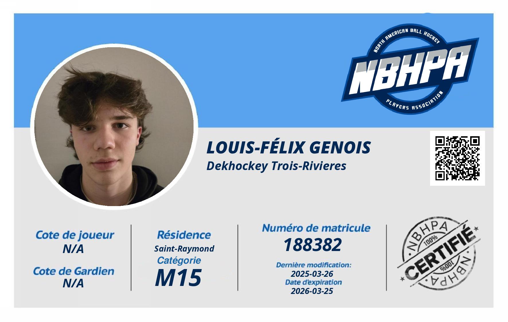 Louis-Félix Genois