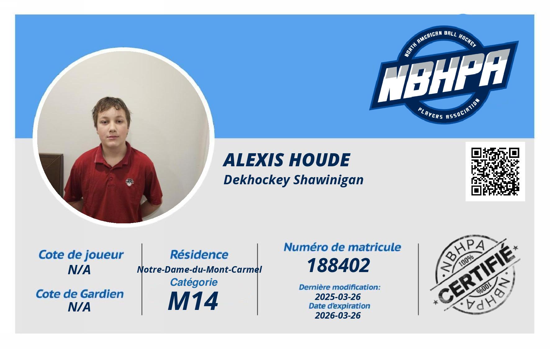 Alexis Houde