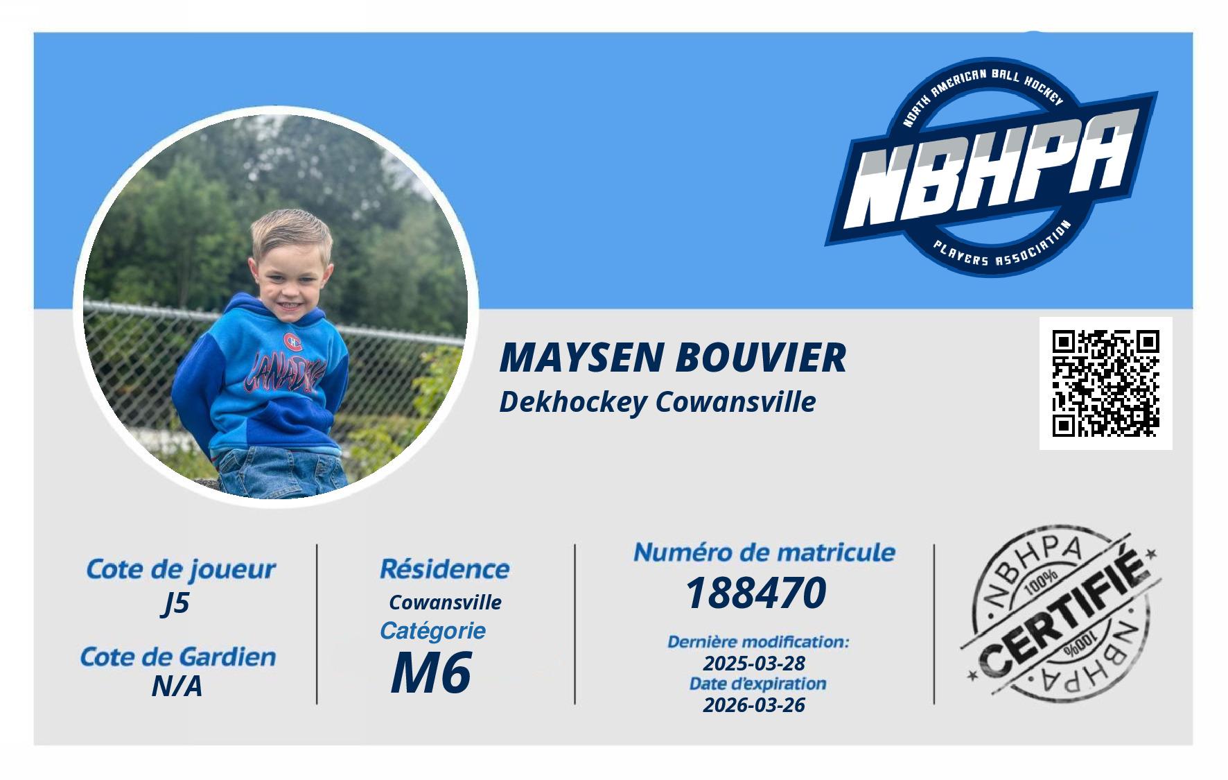 Maysen Bouvier