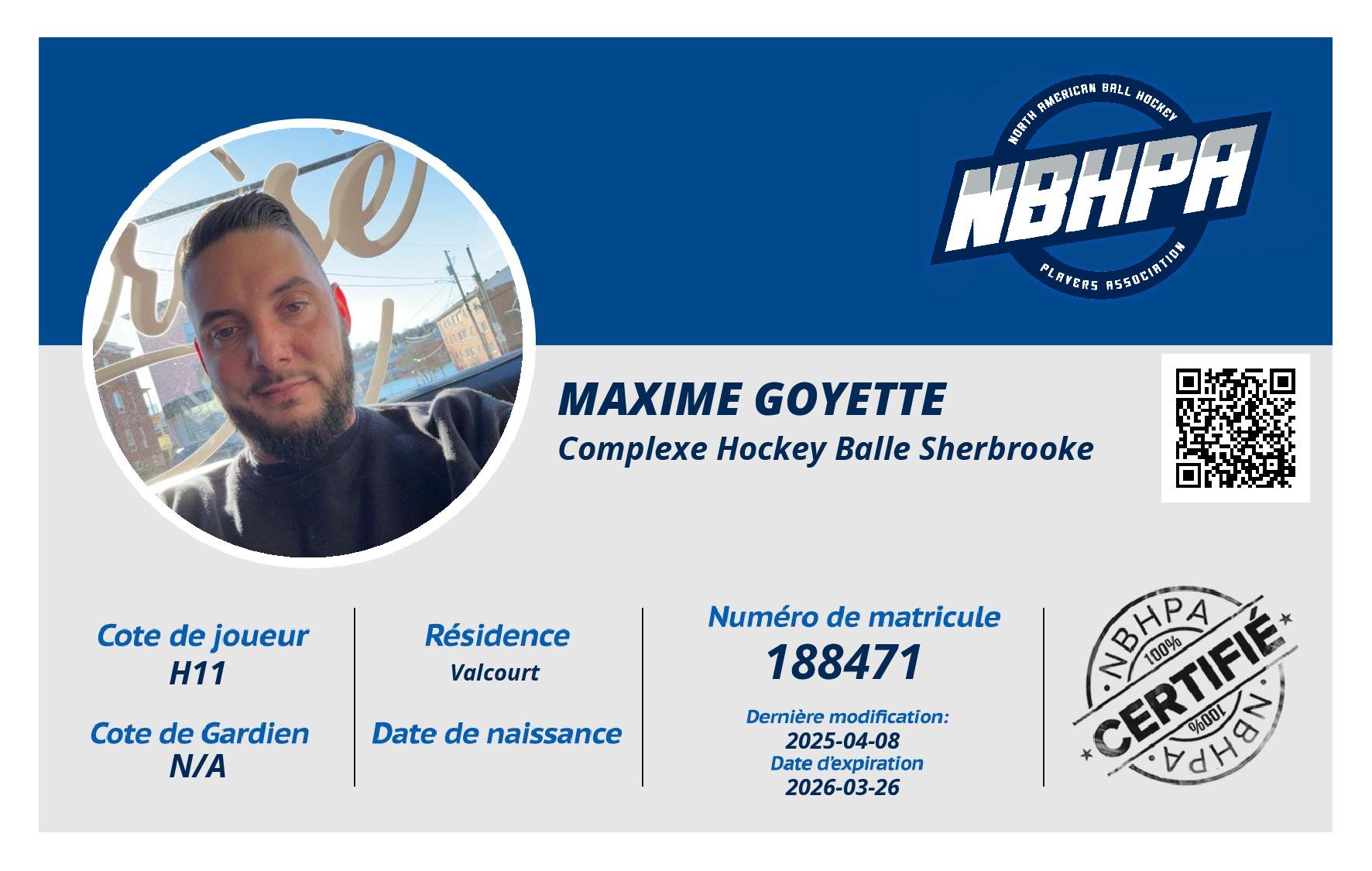 Maxime Goyette