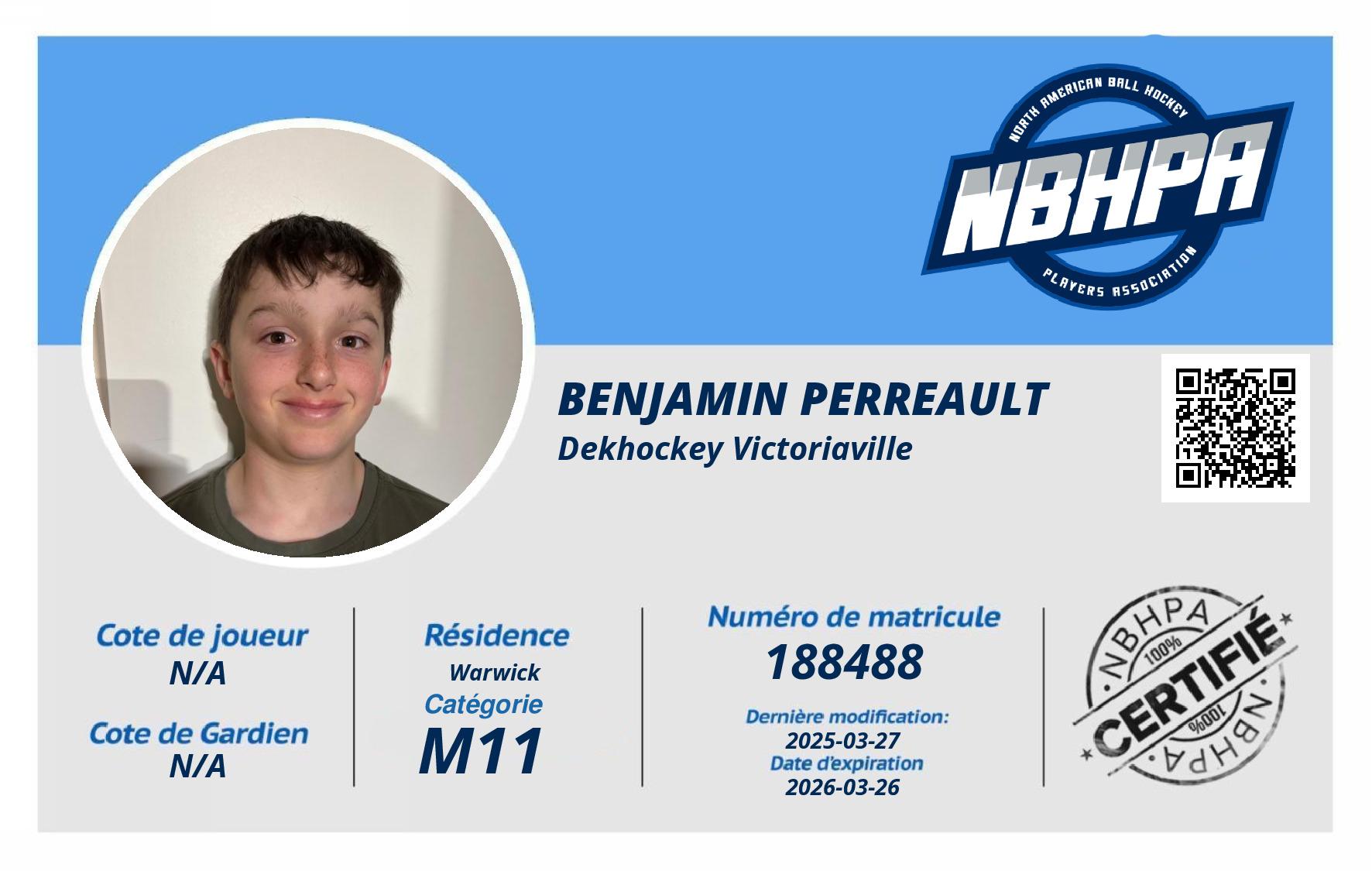 Benjamin Perreault