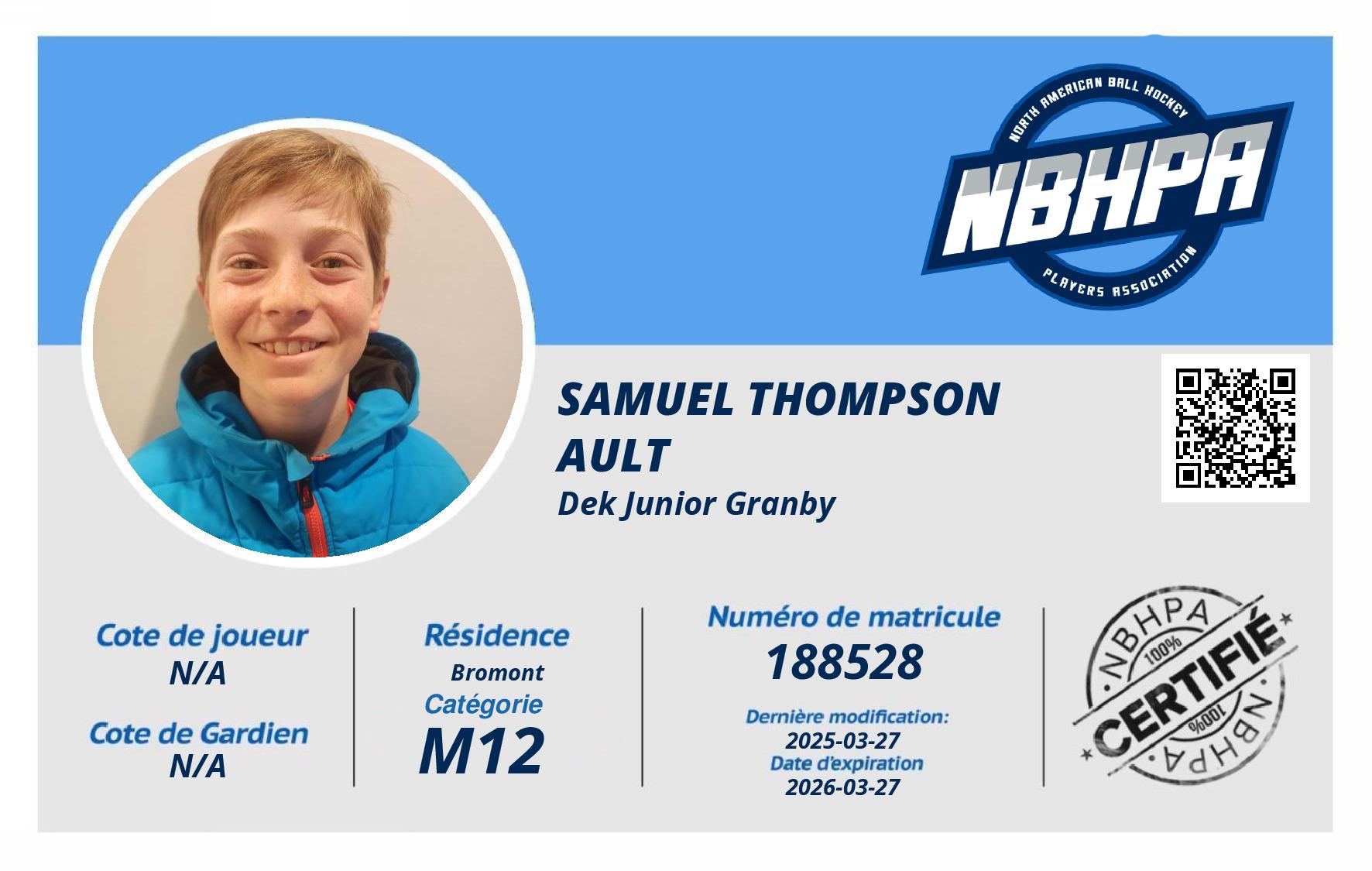 Samuel Thompson Ault