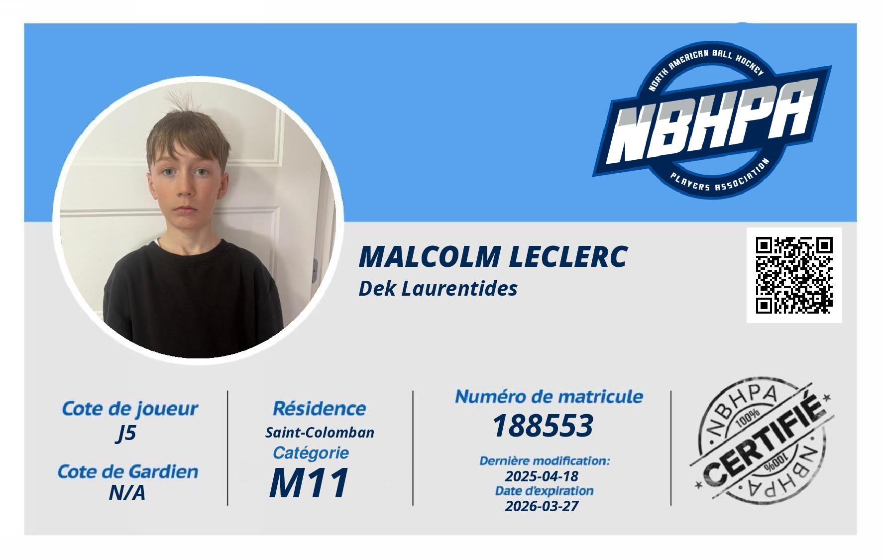 Malcolm Leclerc