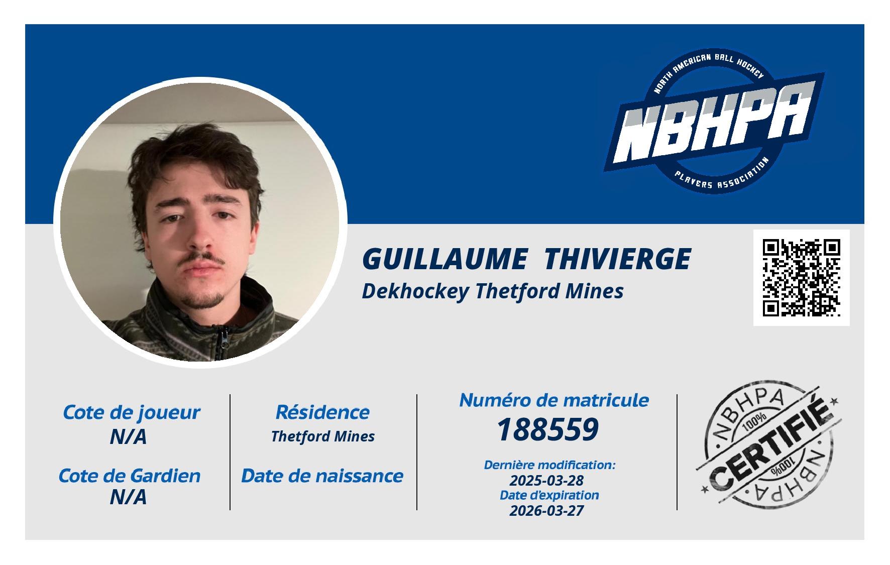 Guillaume  Thivierge