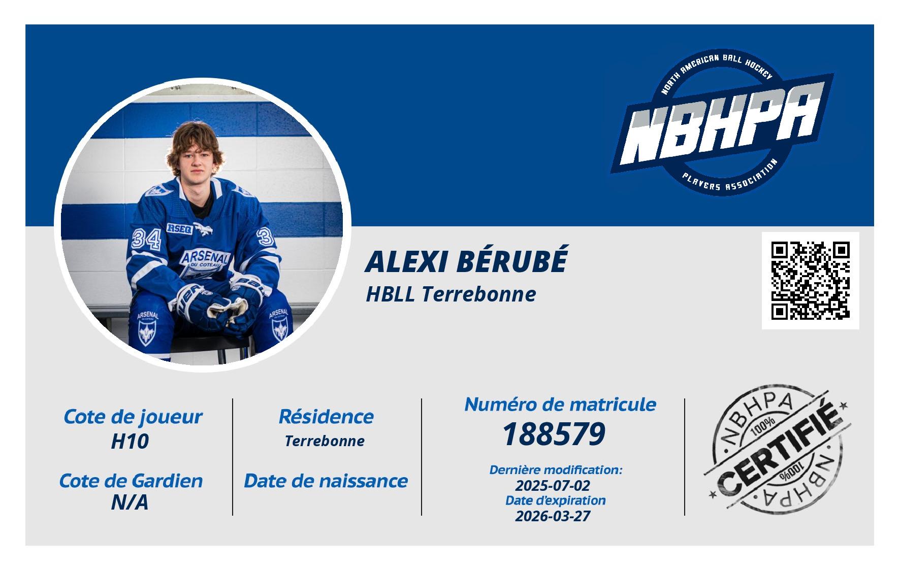 Alexi Bérubé 