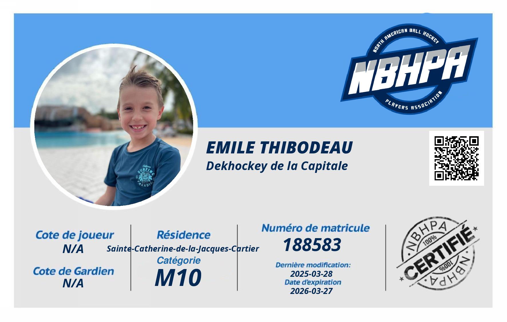 Emile Thibodeau