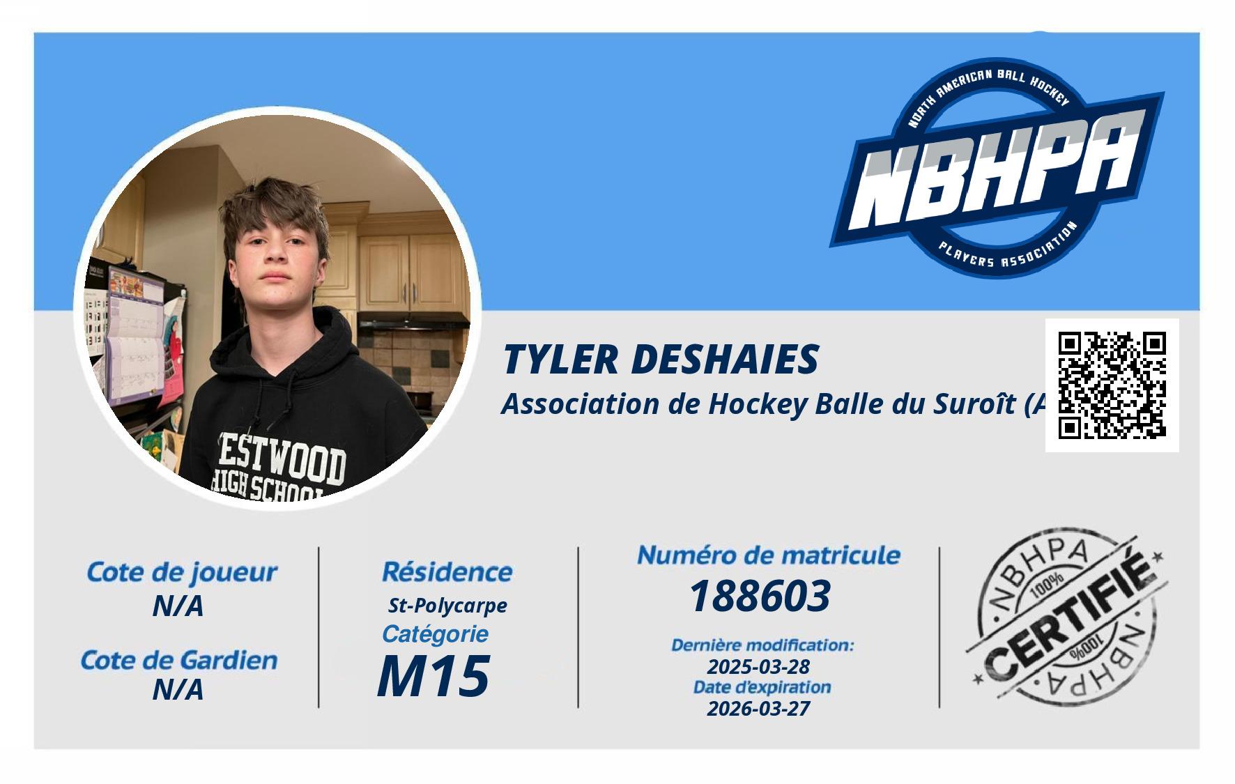 Tyler Deshaies