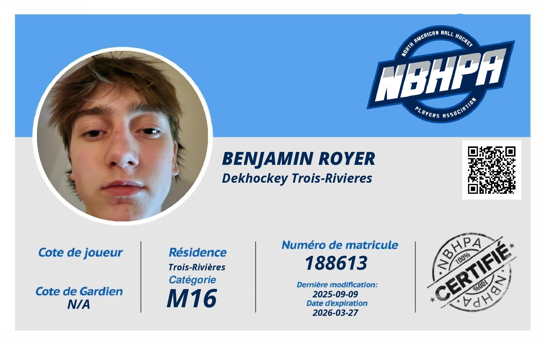 Benjamin Royer