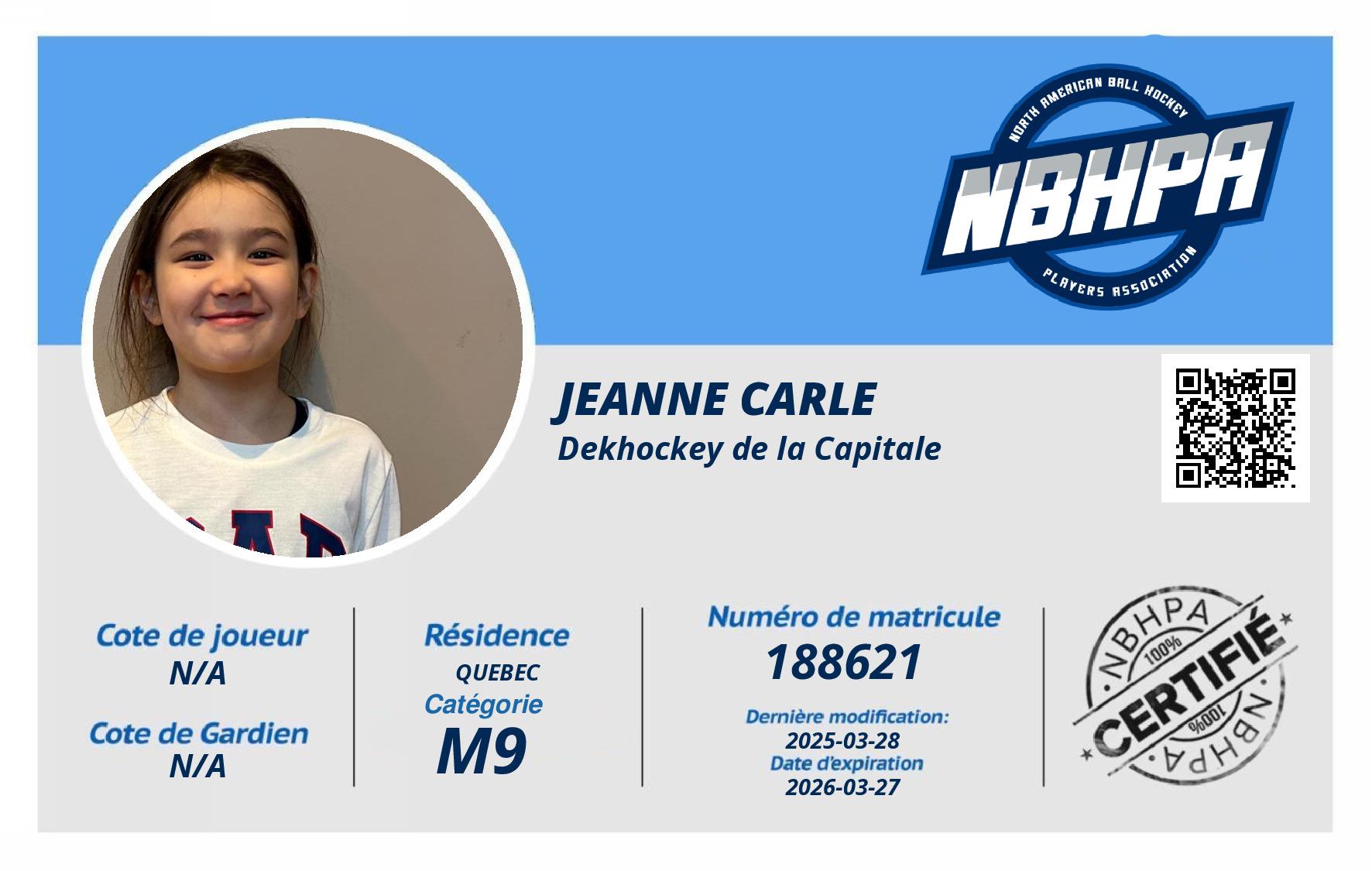 Jeanne Carle
