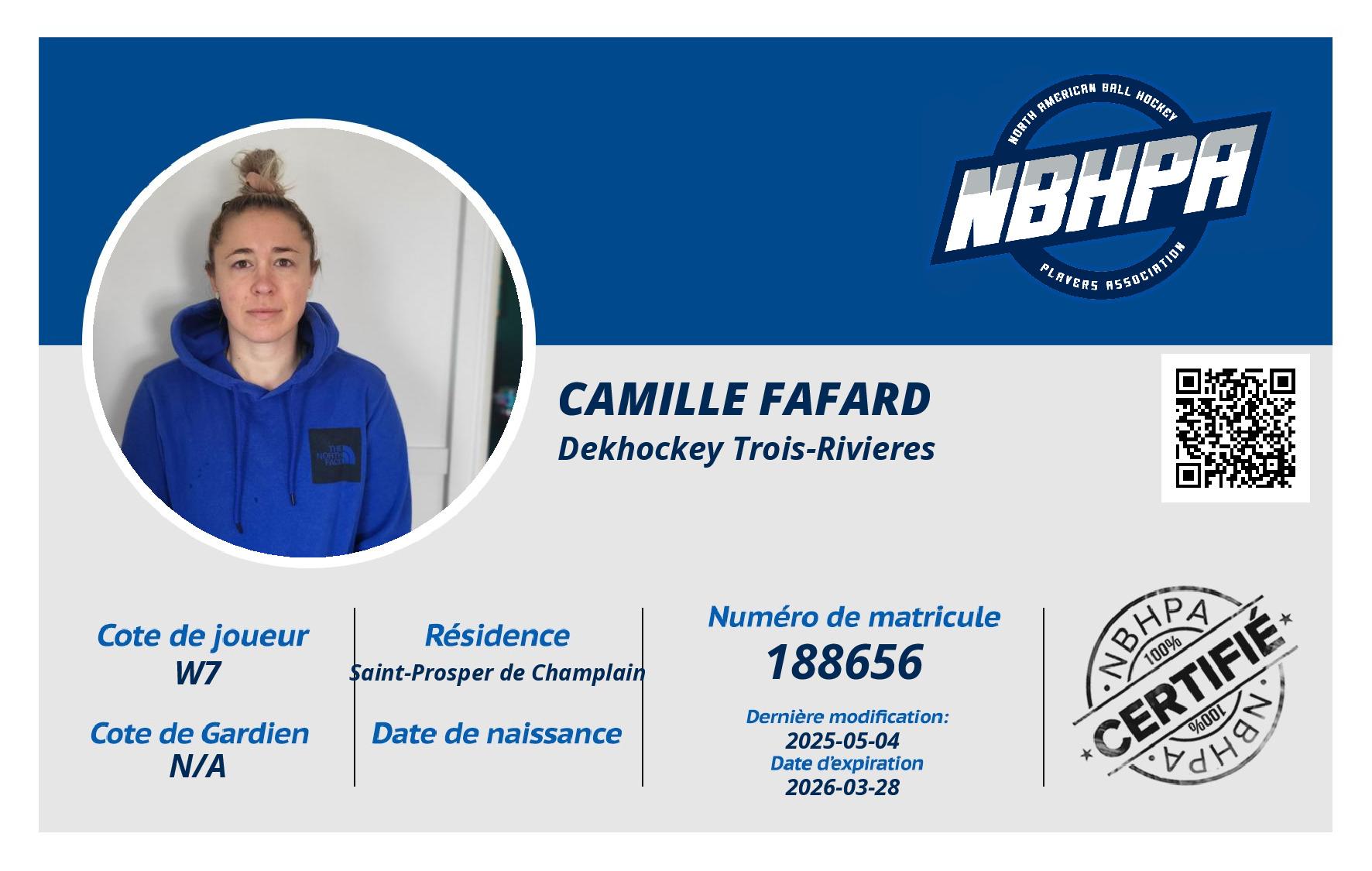 Camille Fafard
