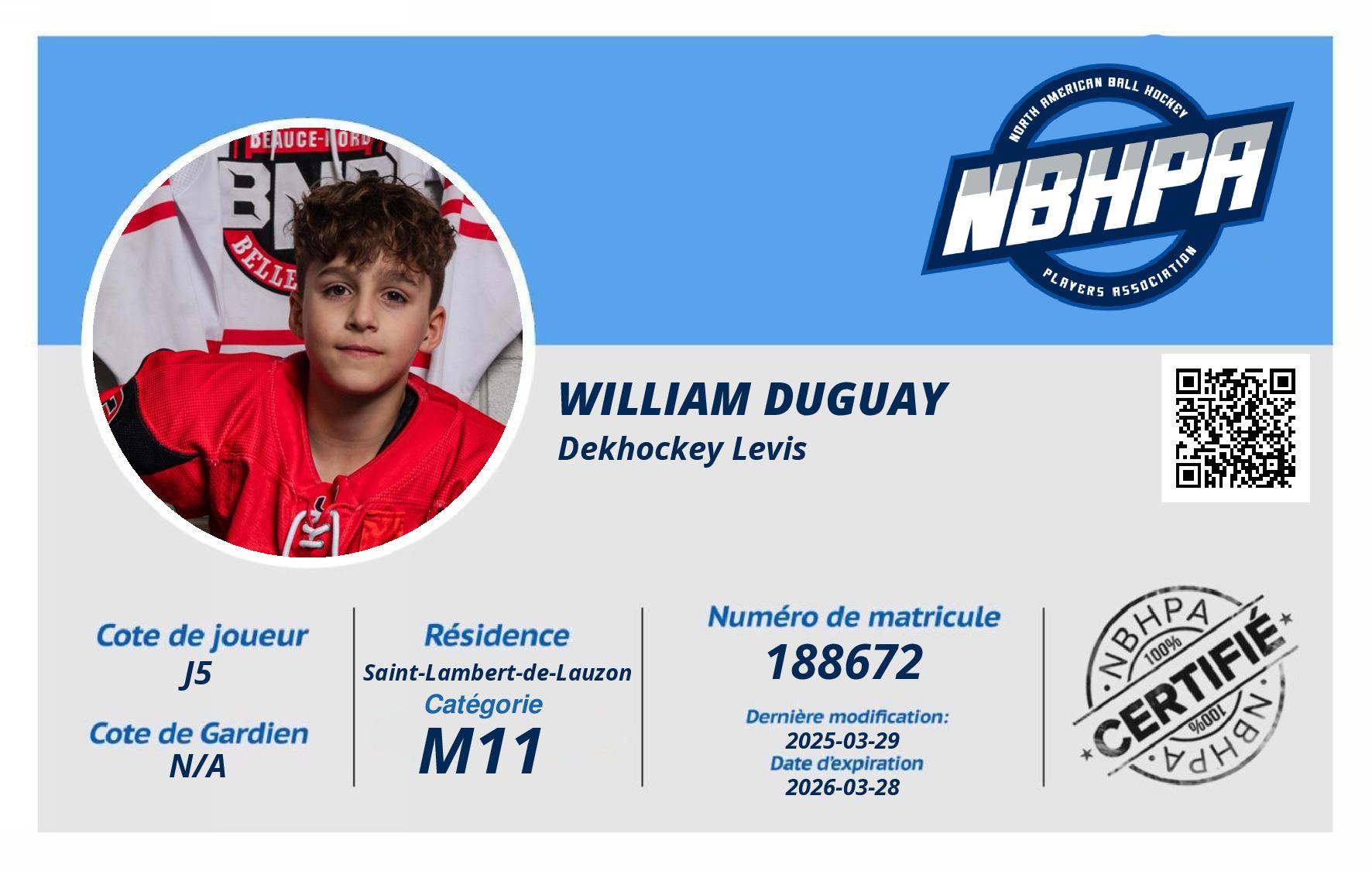 William Duguay