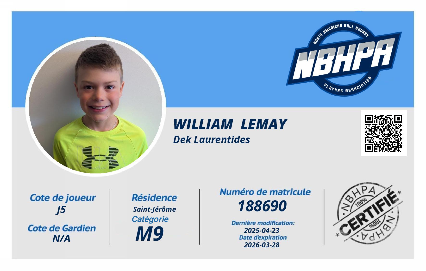 William  Lemay