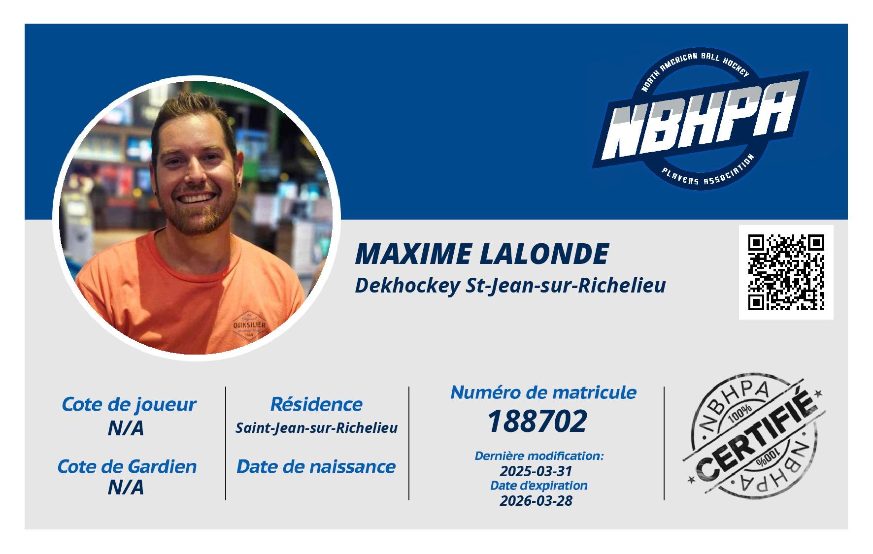Maxime Lalonde