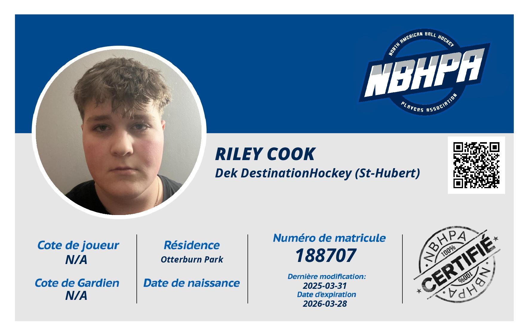 Riley Cook