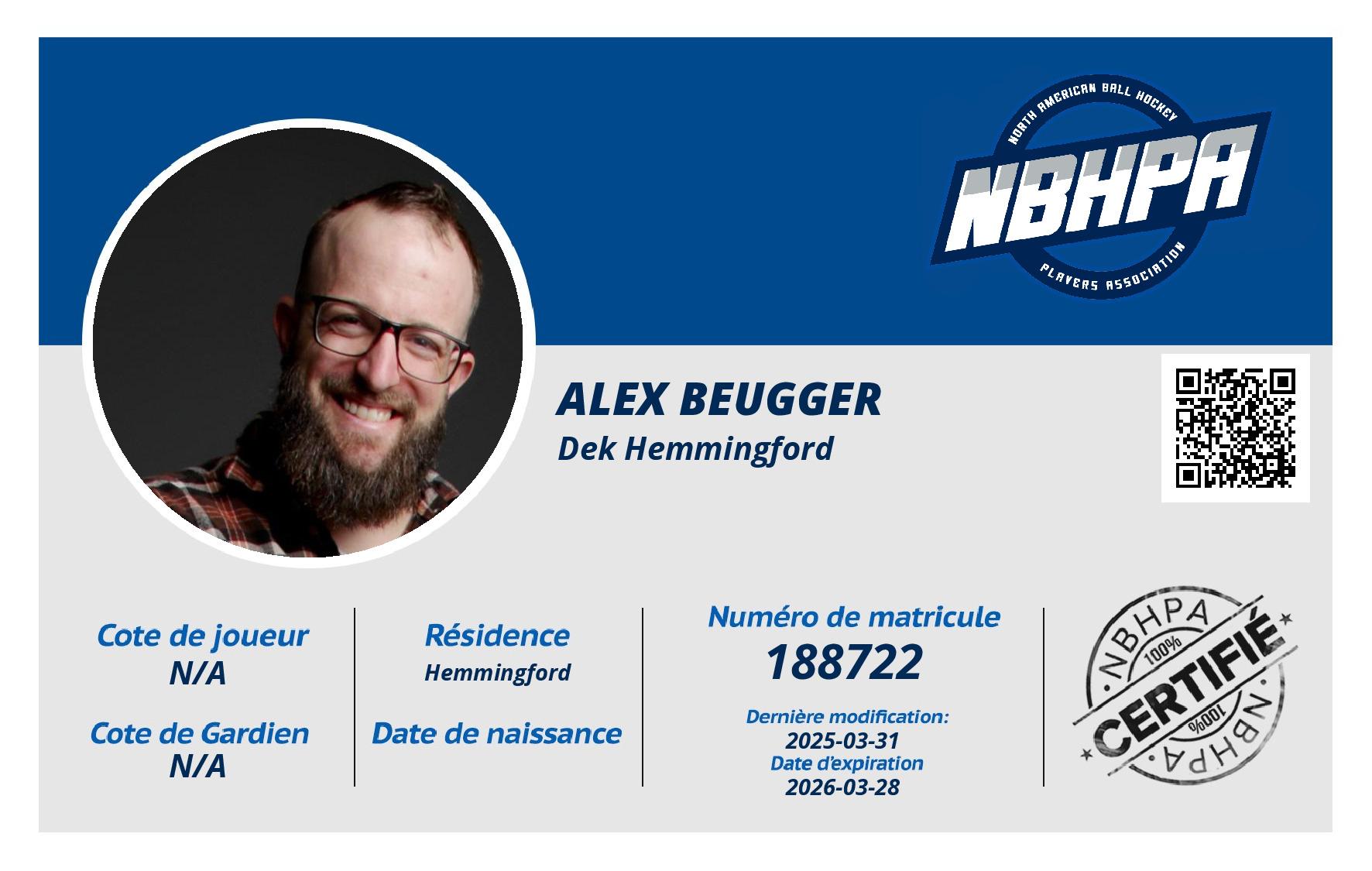 Alex Beugger