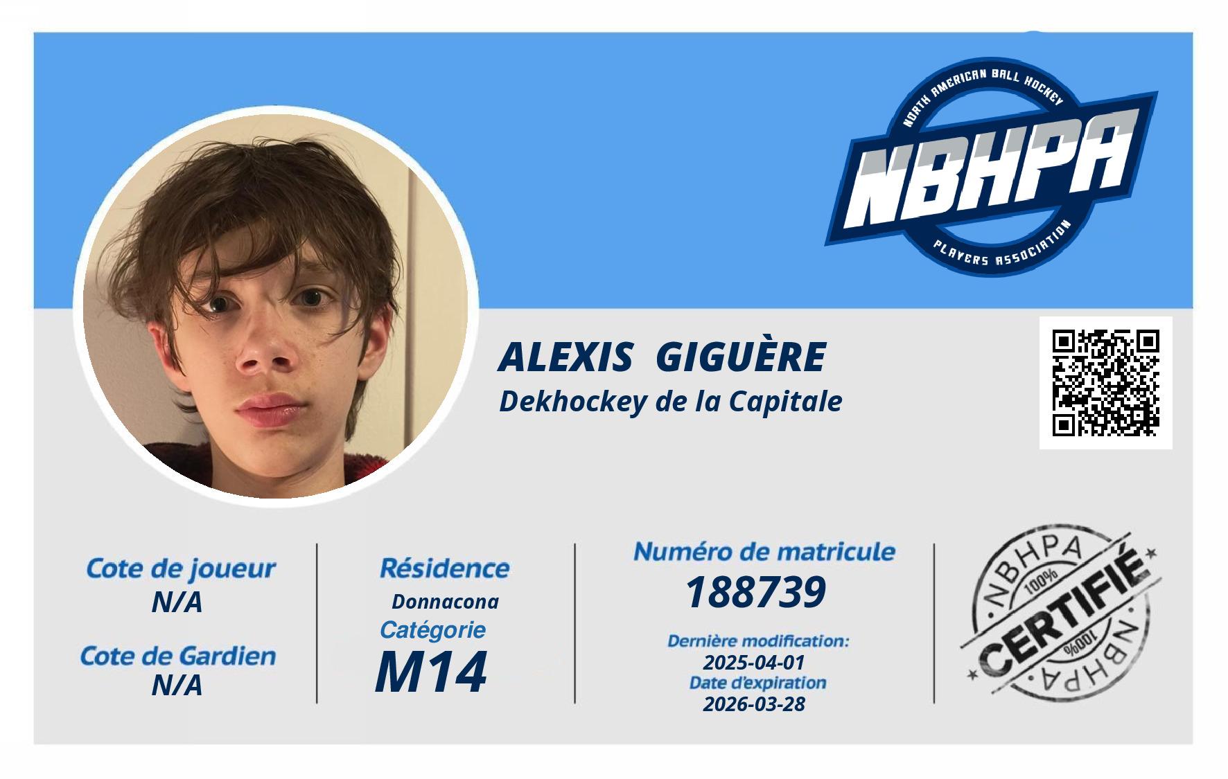 Alexis  Giguère 