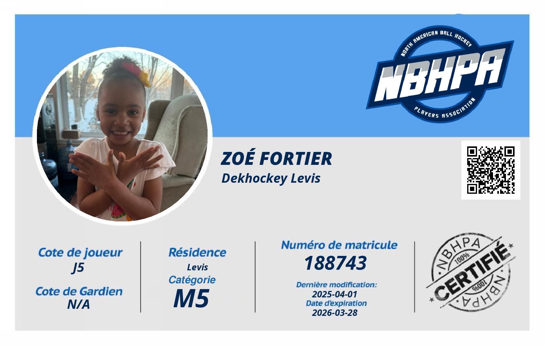 Zoé Fortier
