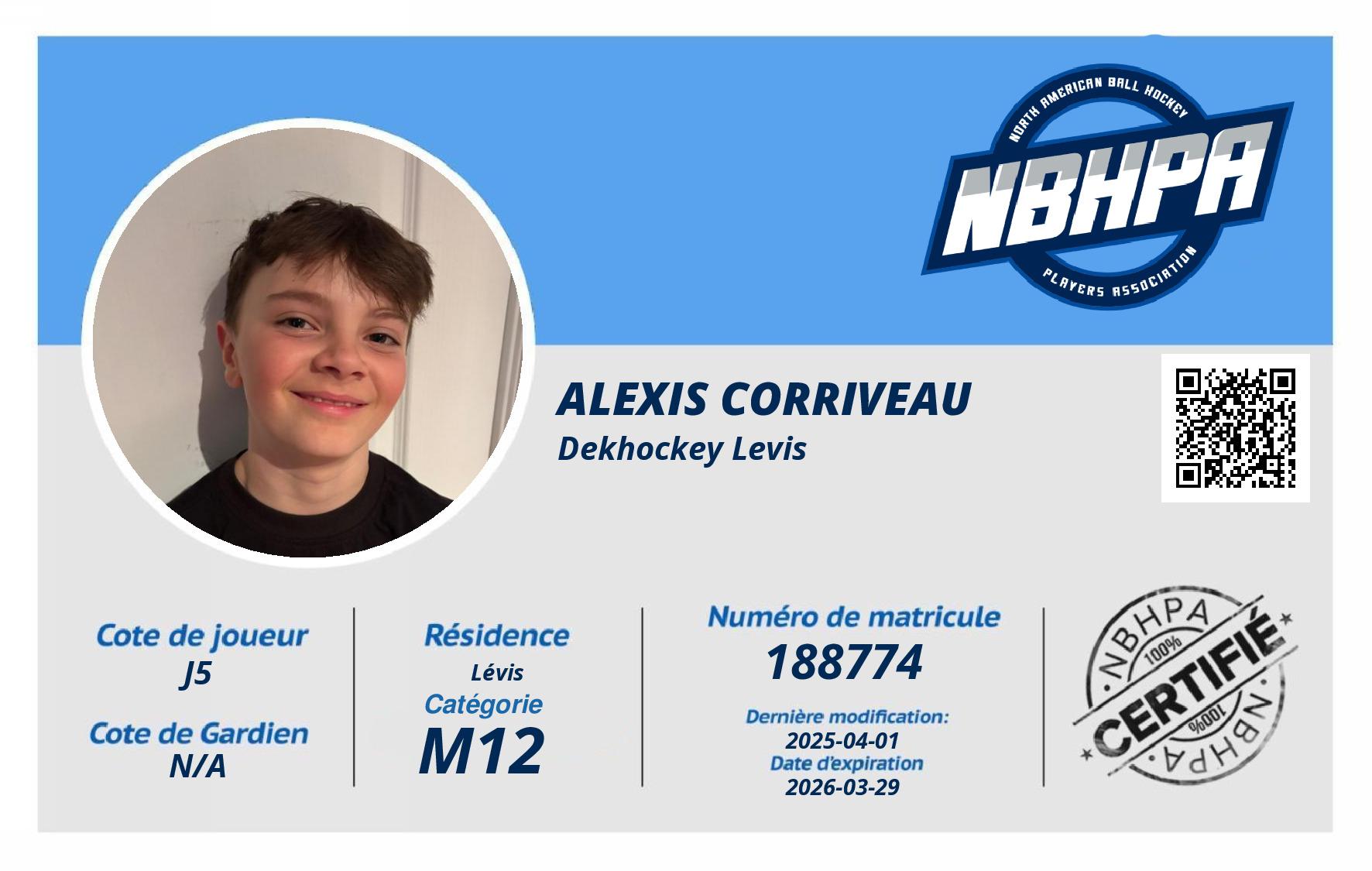 Alexis Corriveau