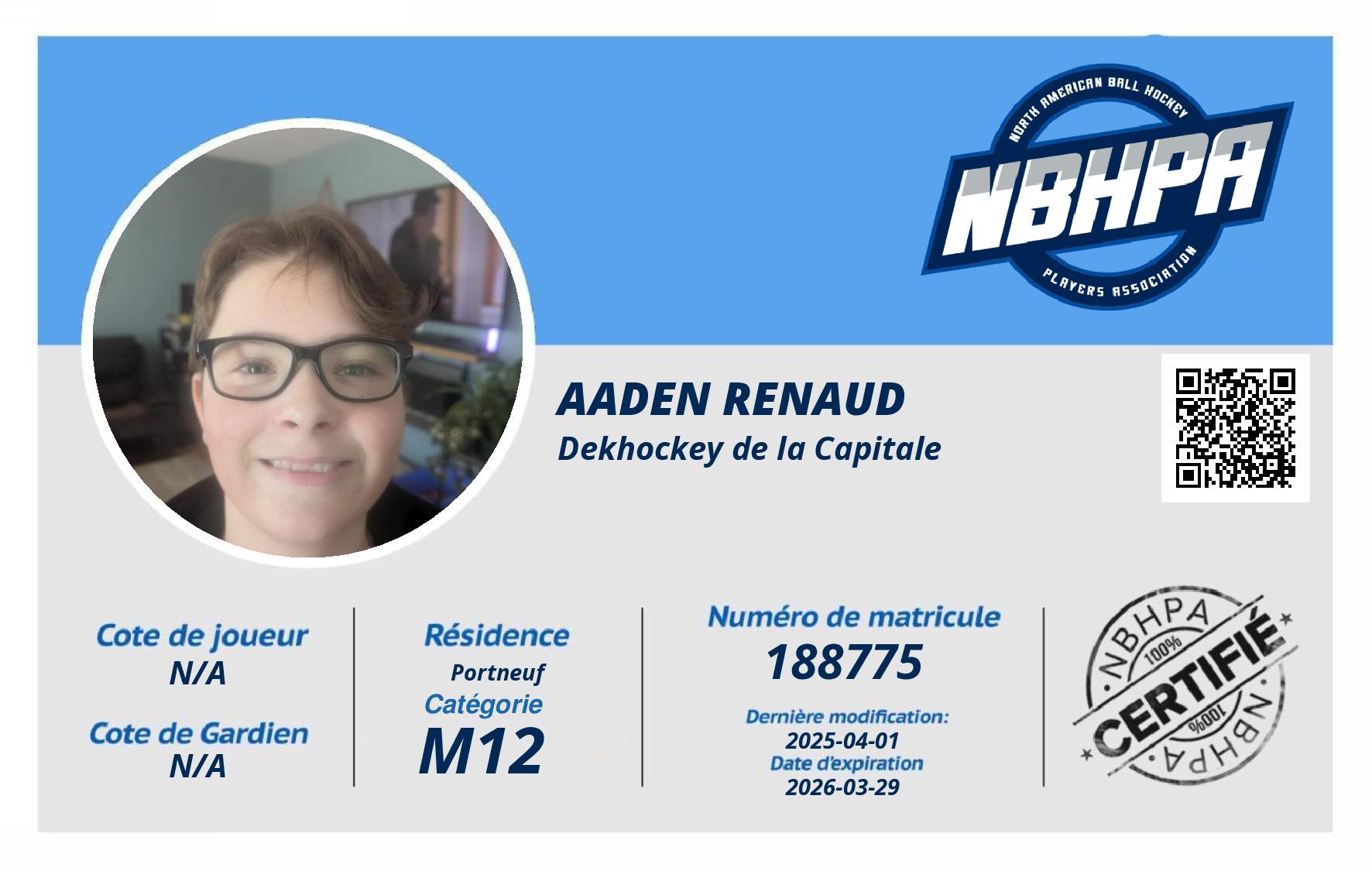 Aaden Renaud