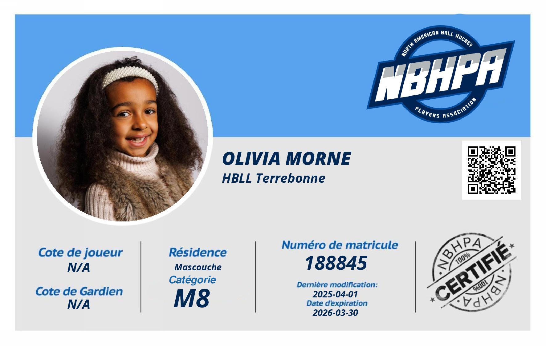 Olivia Morne