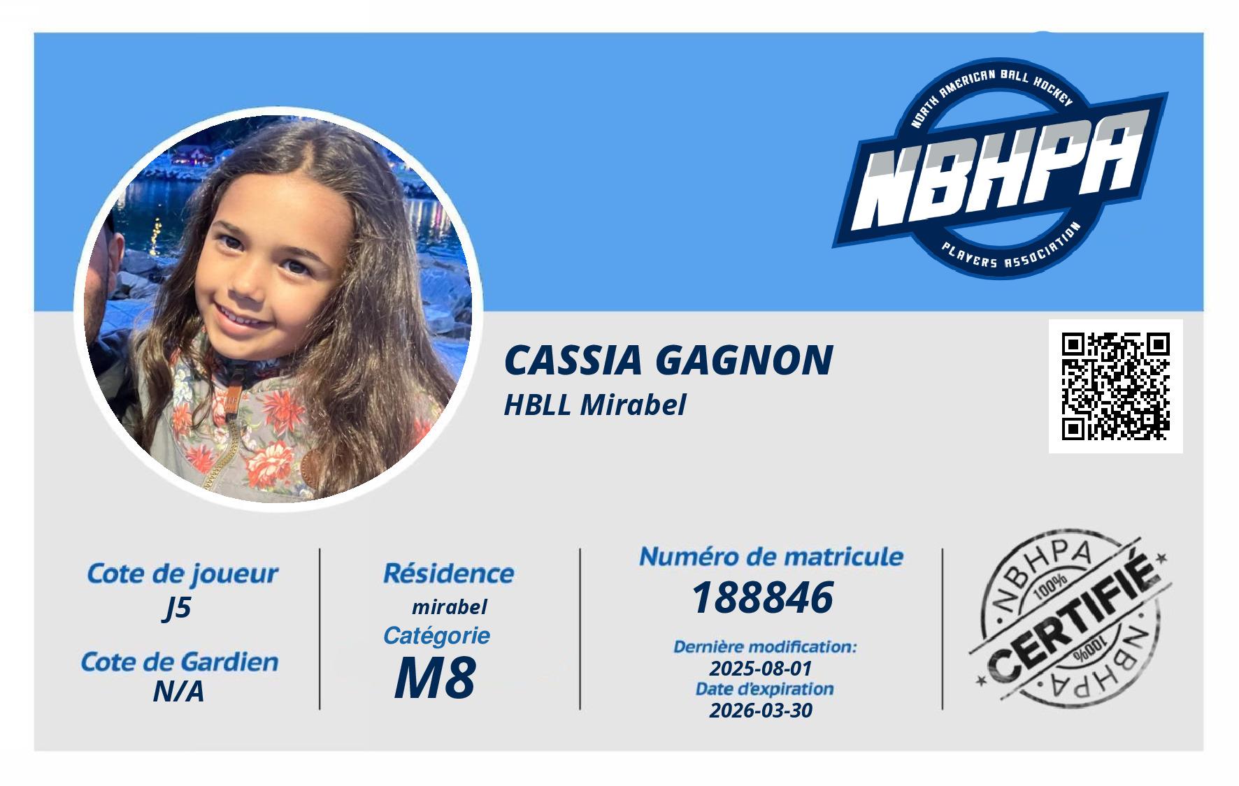 Cassia Gagnon