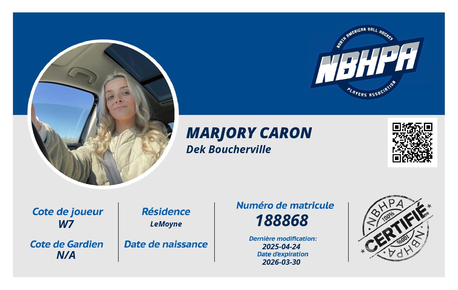 Marjory Caron