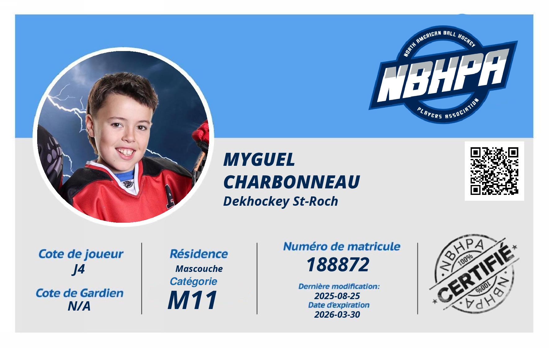Myguel Charbonneau