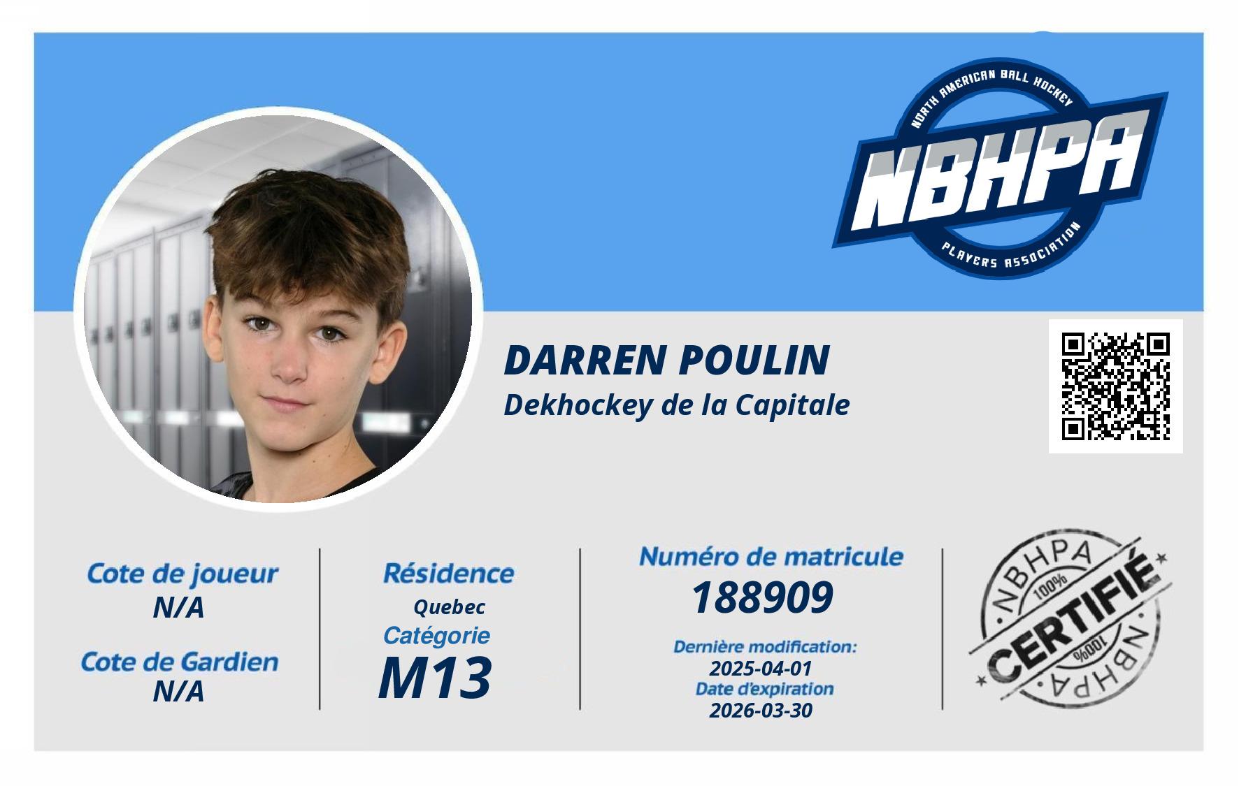 Darren Poulin