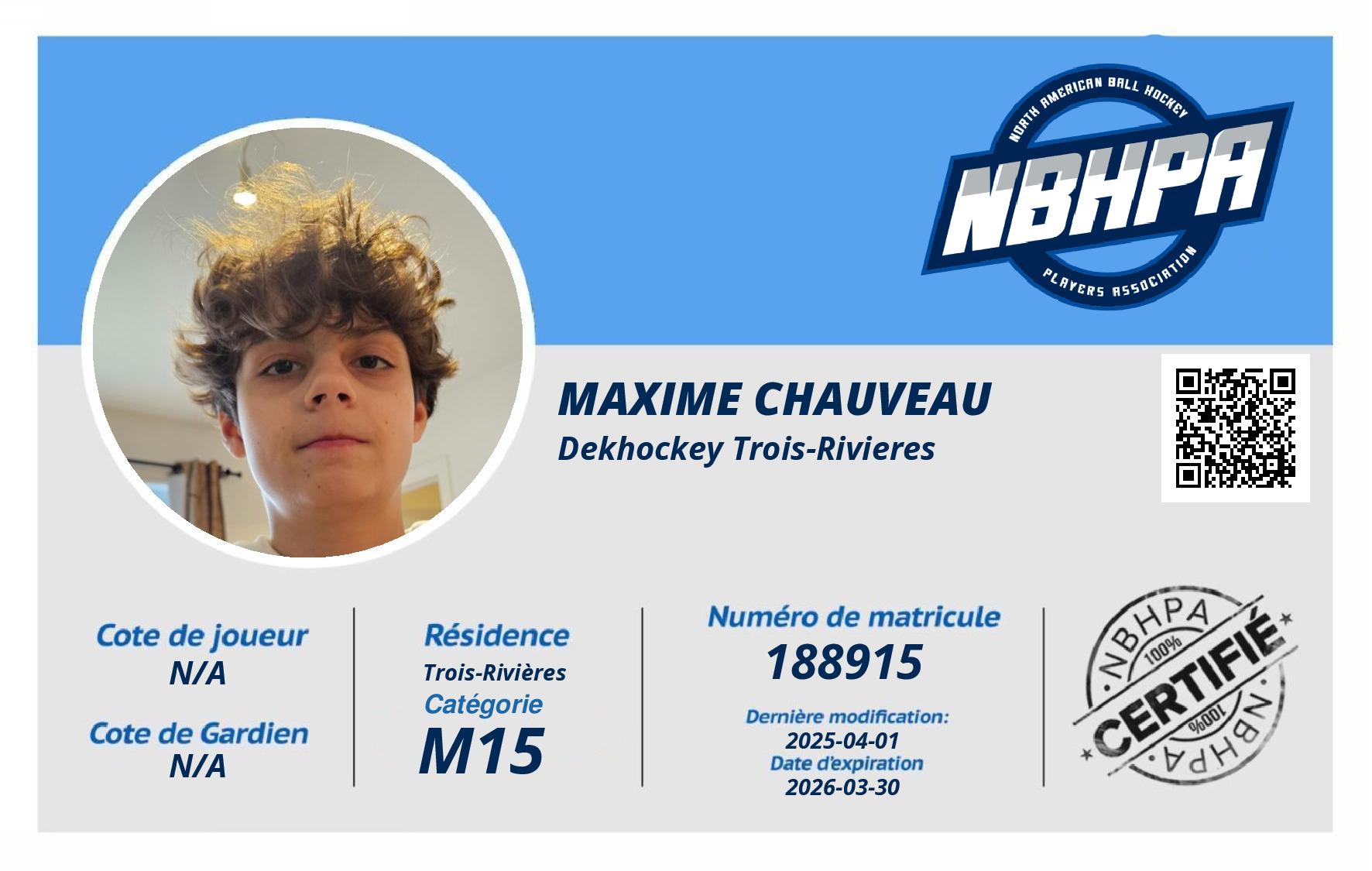 Maxime Chauveau