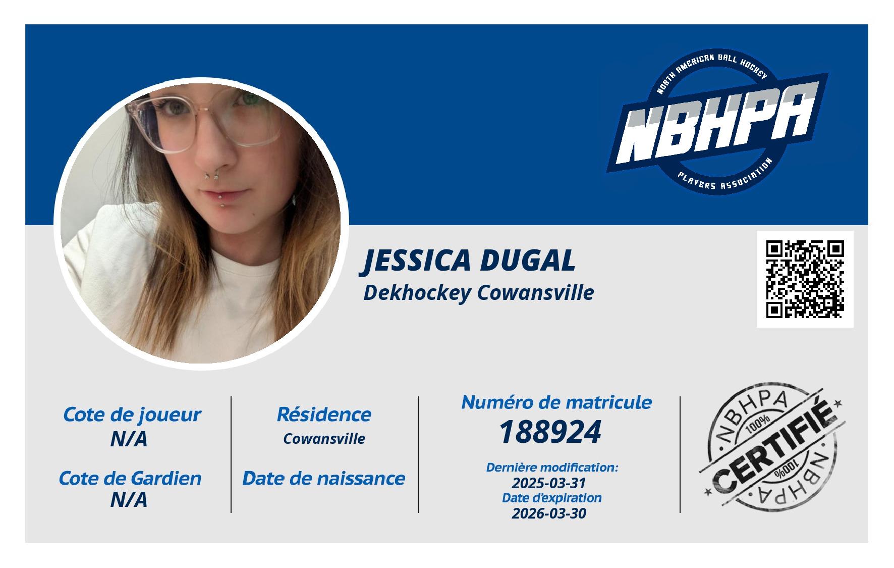 Jessica Dugal