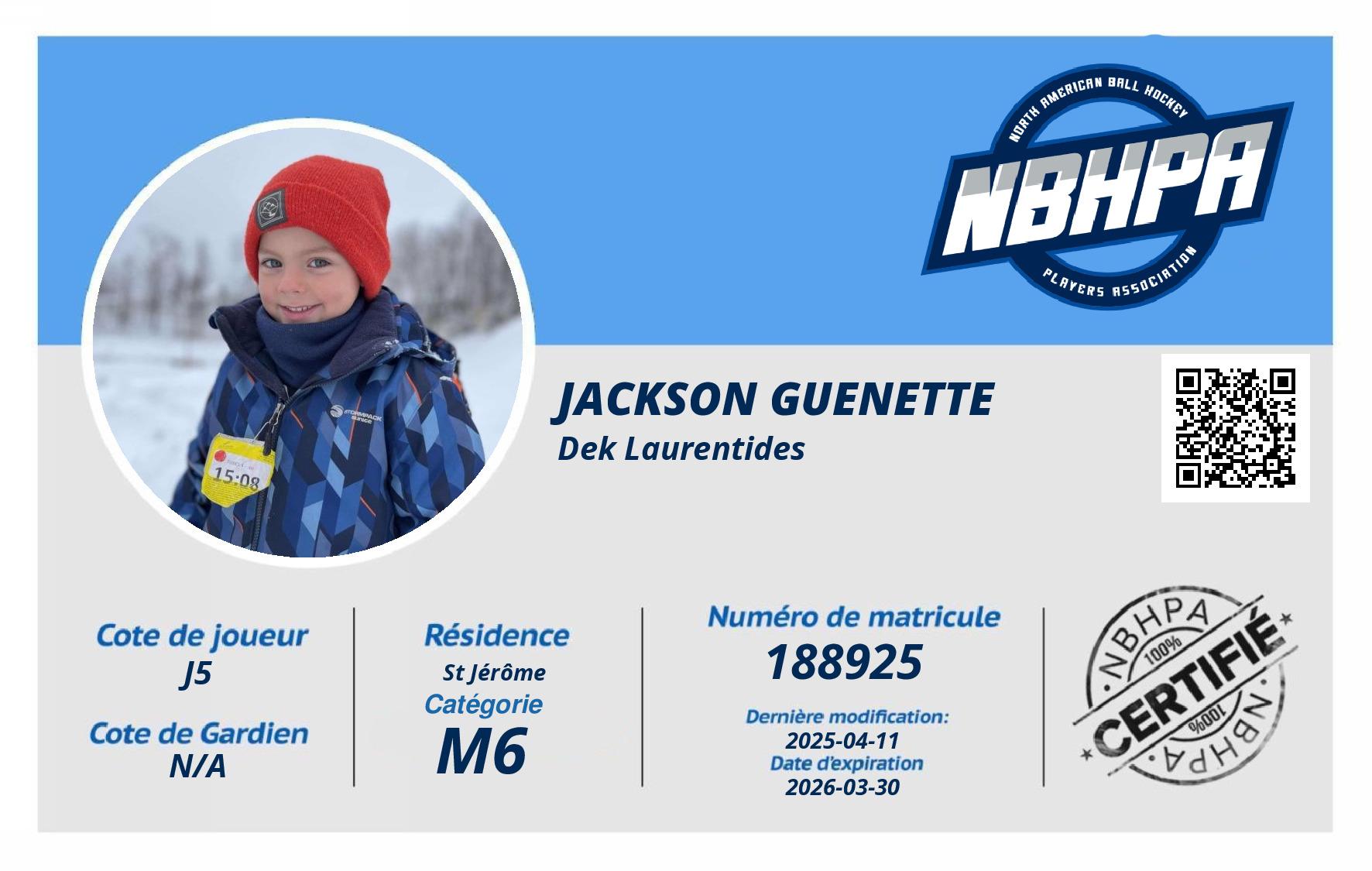Jackson Guenette 