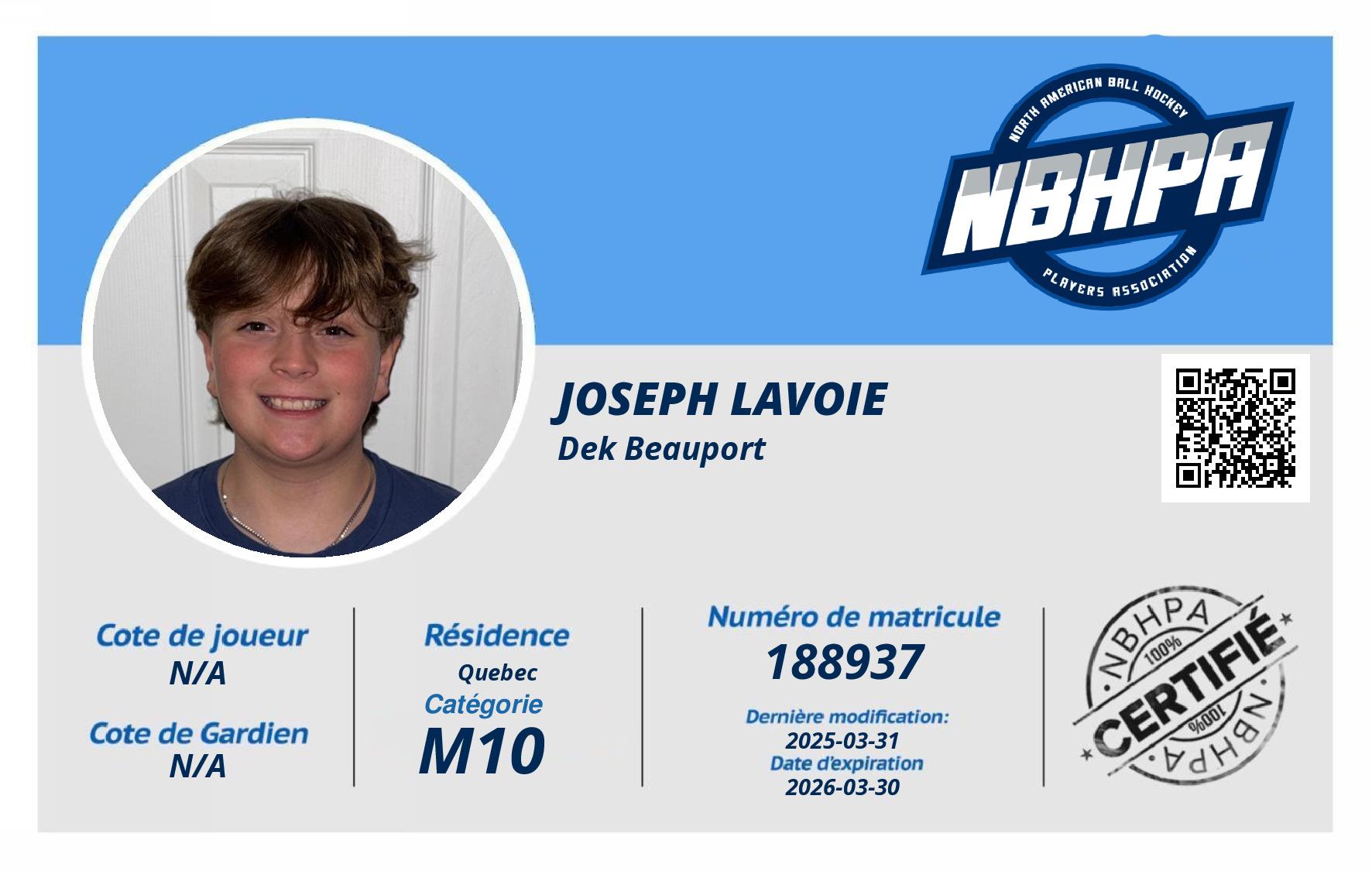 Joseph Lavoie