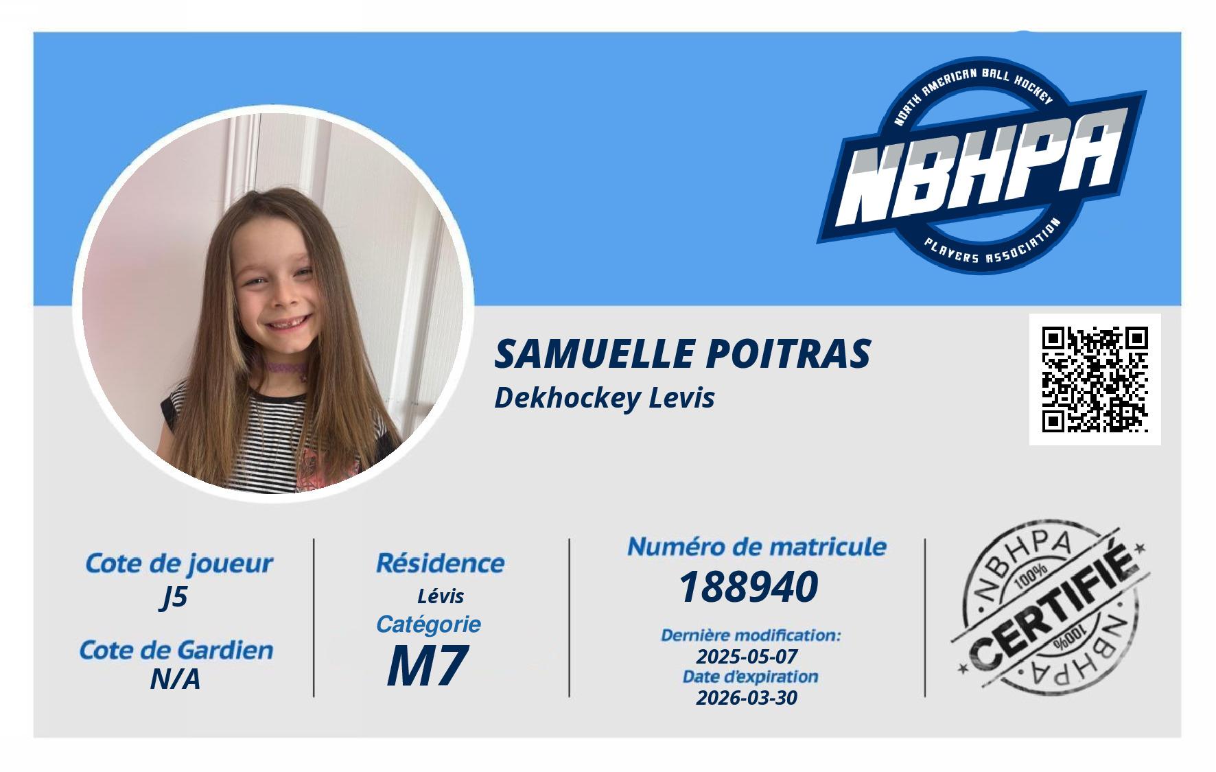 Samuelle Poitras