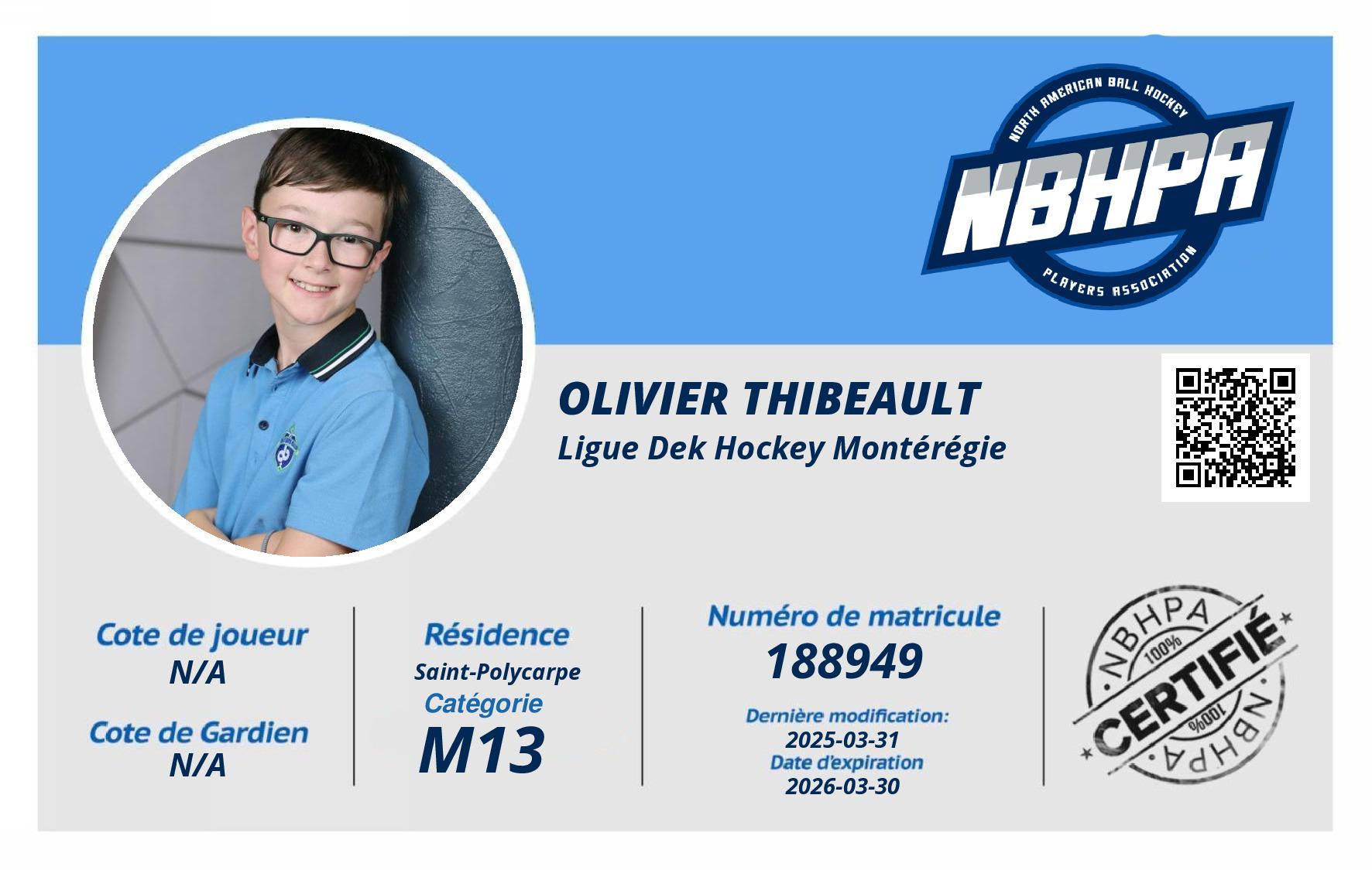 Olivier Thibeault