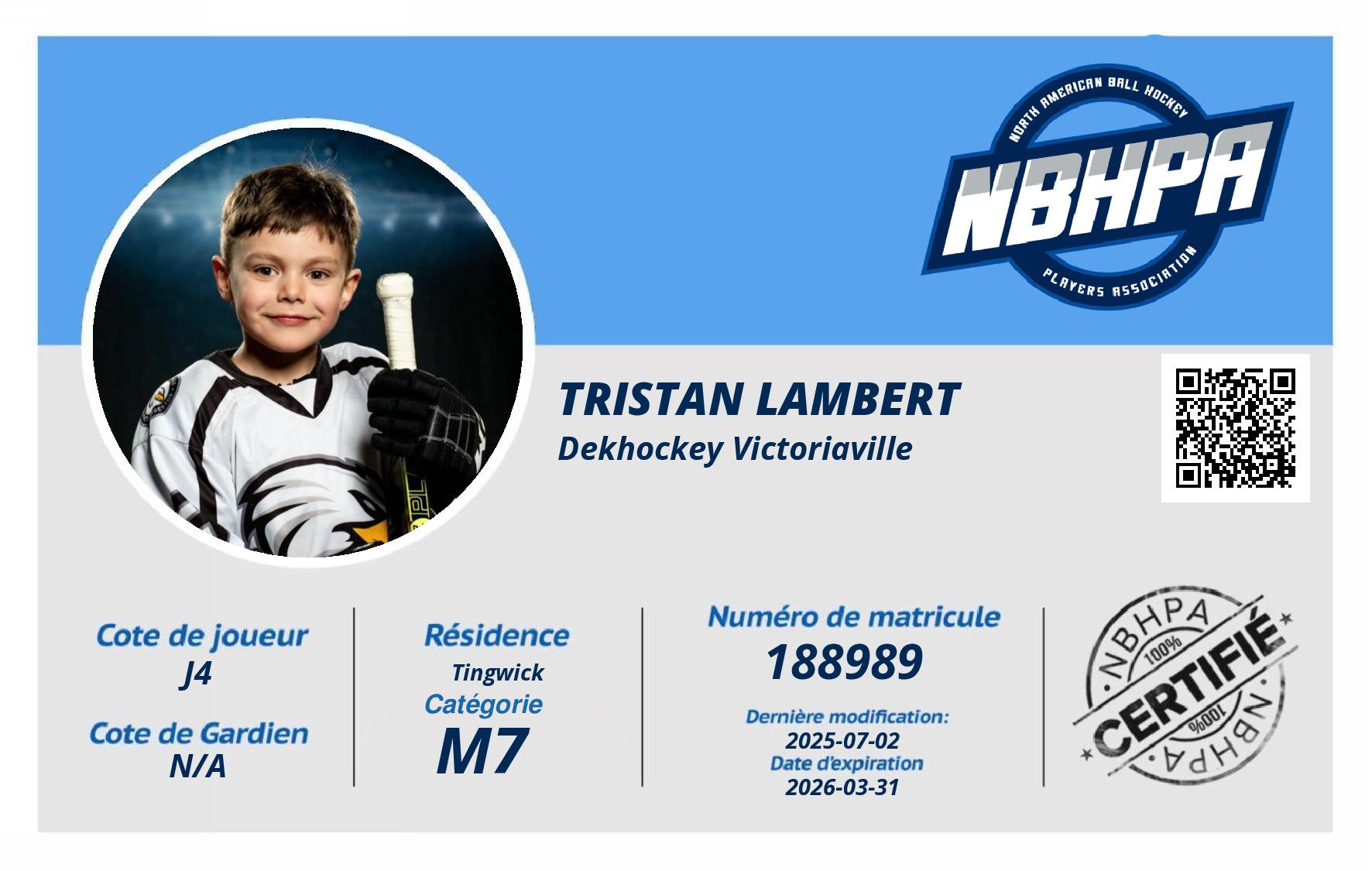 Tristan Lambert 