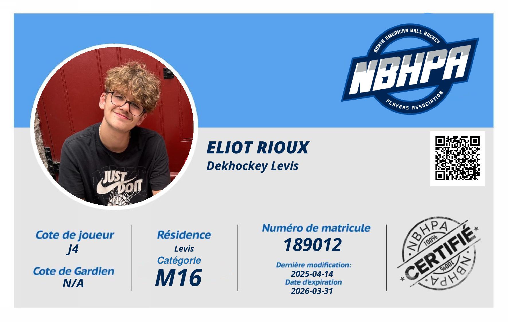 Eliot Rioux