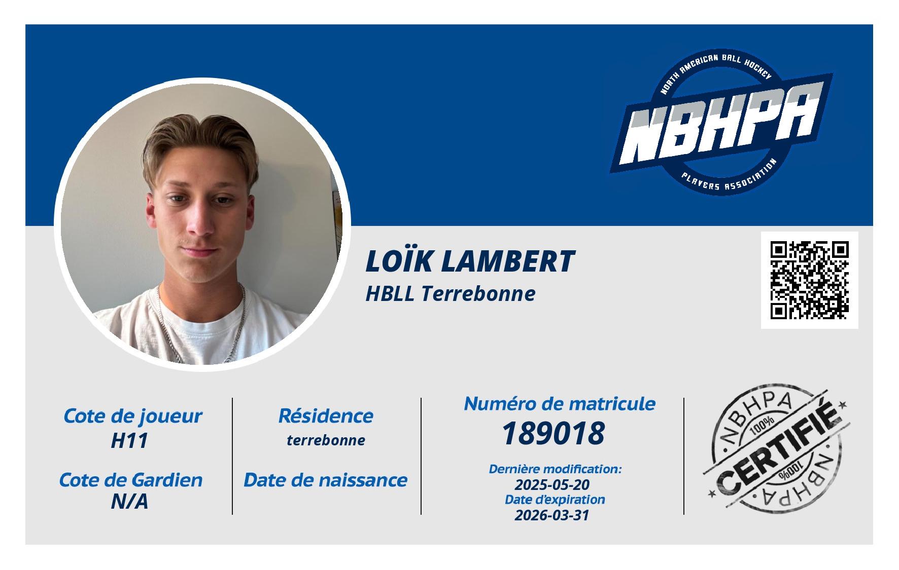 Loïk Lambert