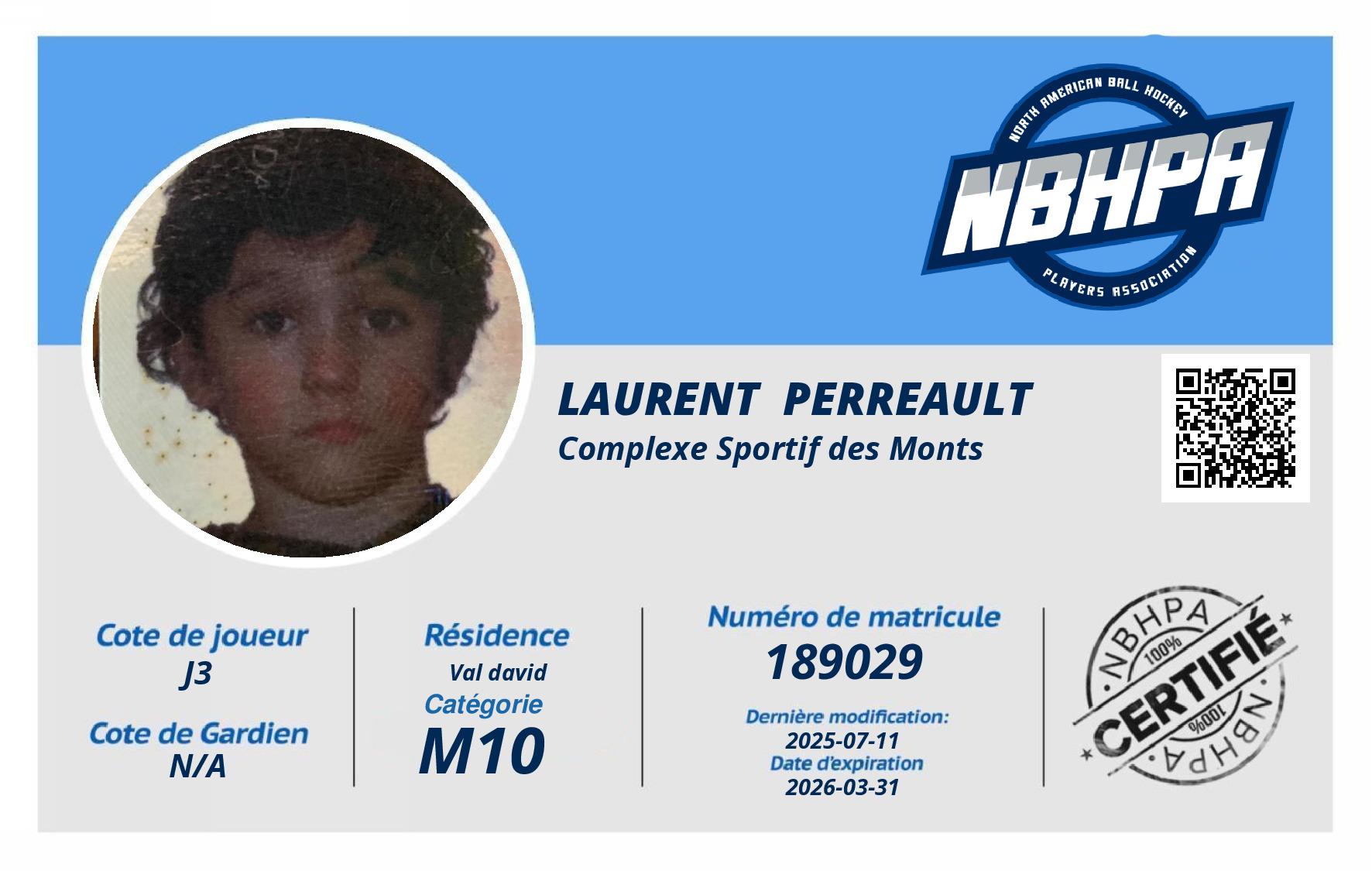 Laurent  perreault