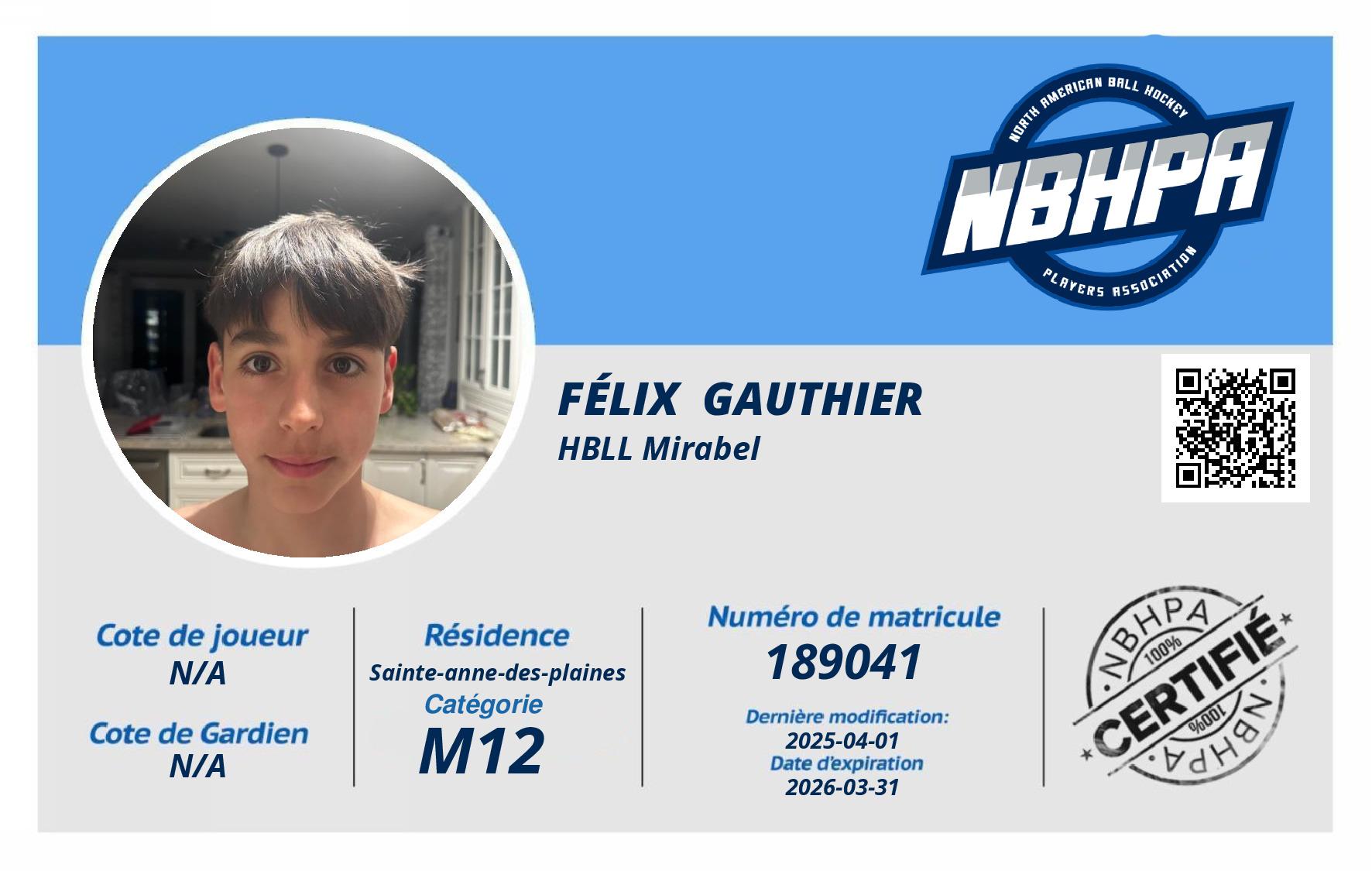 Félix  Gauthier