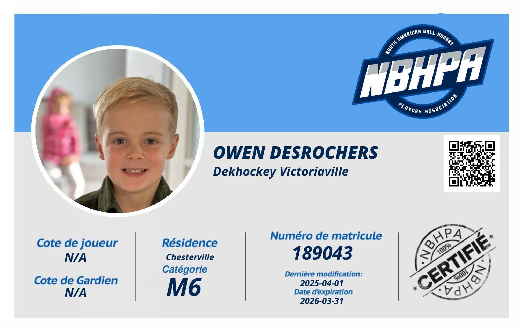Owen Desrochers
