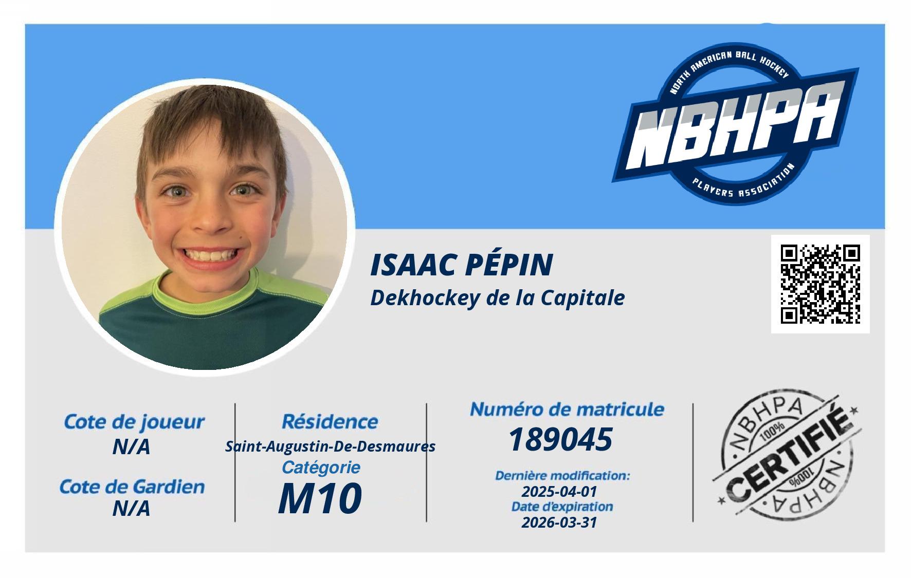 Isaac Pépin